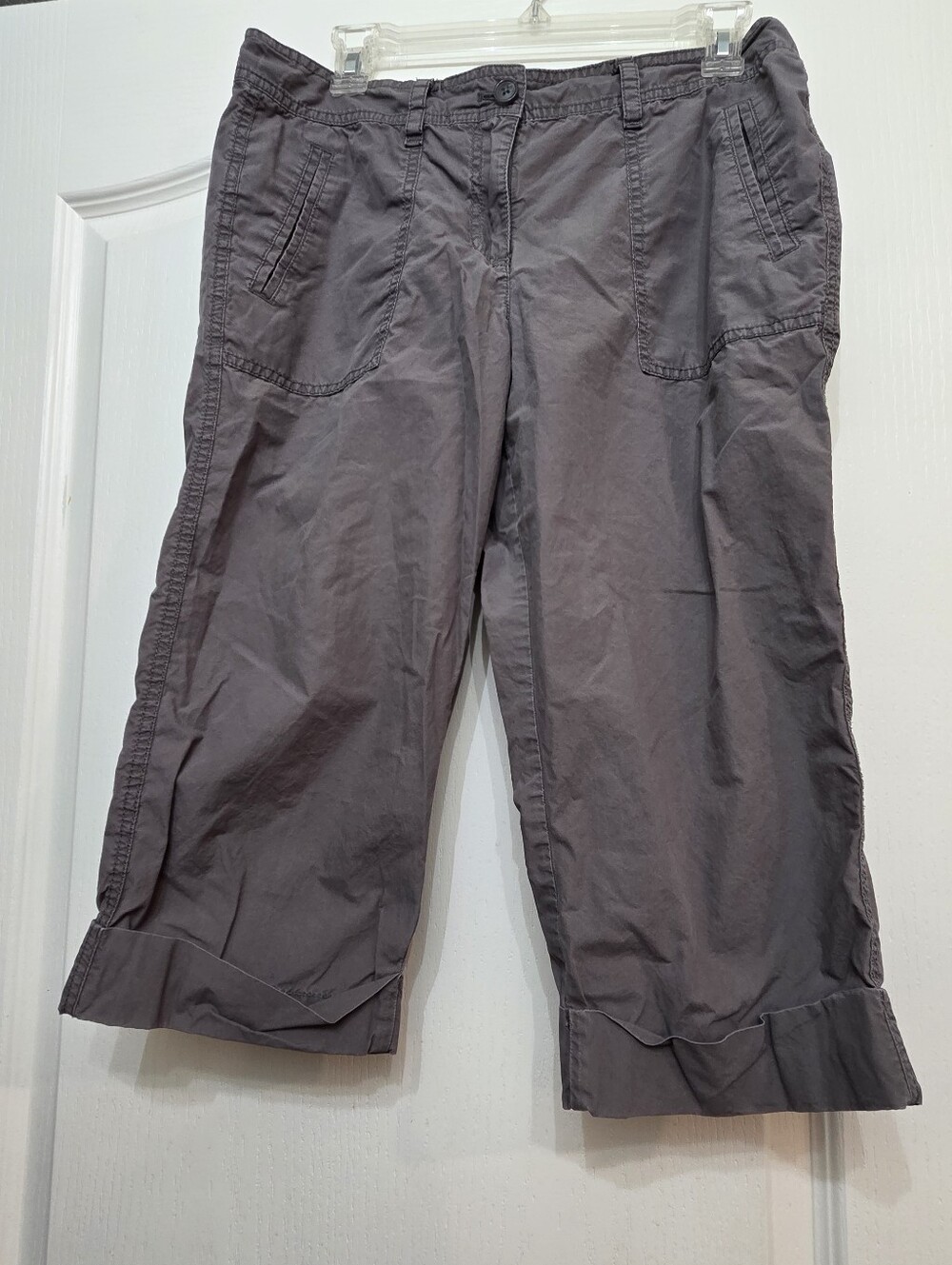 Ann Taylor LOFT Women's Pants in Charcoal Gray